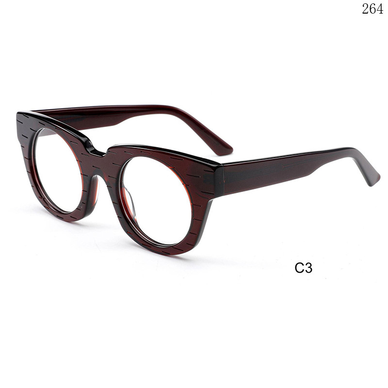 Dachuan Optical H2841 China Supplier Thick Frame Acetate Eyewear Frames Marcos De Anteojos (8)